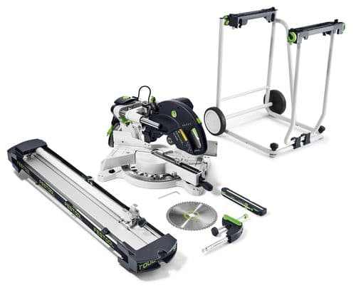 Traukiamas skersinio pjaustymo pjūklas KS 120 REB-Set-UG