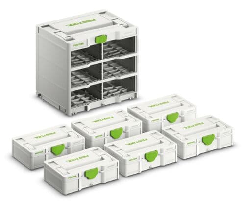 Systainerių³ lentyna SYS3-RK/6 M 337-Set